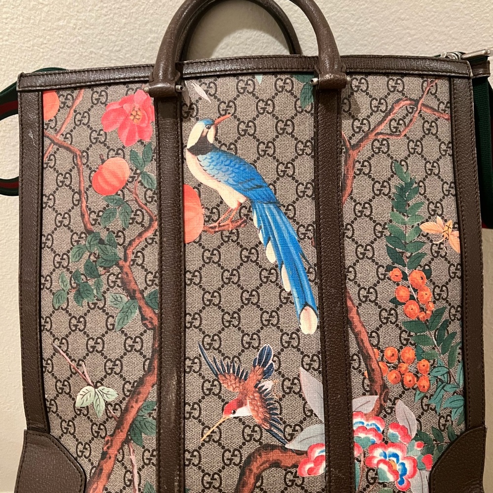 Gucci - Bag | Birds of Paradise tote. - Picture 3 of 14